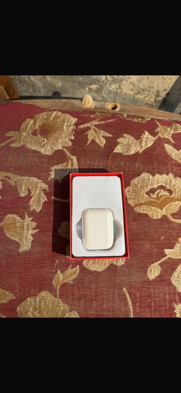 airpods en ucuz: Yeni Simsiz (Bluetooth) Qulaqcıqlar, Apple, rəng - Ağ