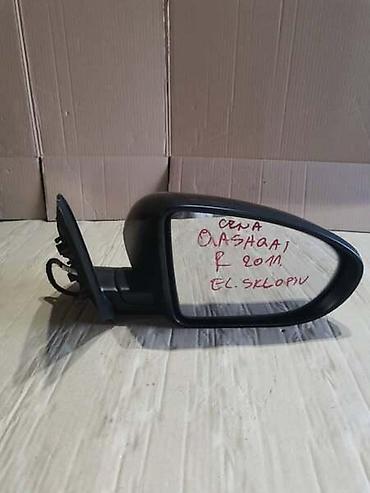 Car Body Parts: RETROVIZOR DESNI (BOJA CRNA) ZA NISSAN QASHQAI OD 2006. DO 2013. GOD — 1