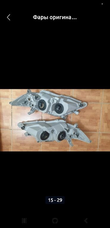 Передние фары: Комплект передних фар Toyota 2012 г., Б/у, Оригинал, Япония — 17