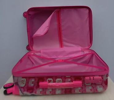 Rančevi, torbe i koferi: Dečji kofer na točkiće – Minnie Mouse motiv - Dimenzije: kabinski — 3