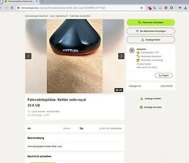 Dodaci za bicikl: Biciklističko sedište sa stezaljkom - Ergonomski oblik za udobnu — 5