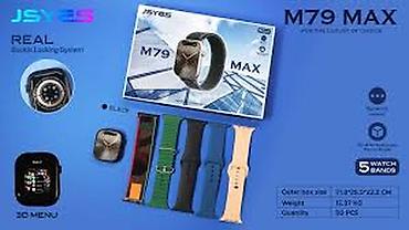 smart android box: Kateqoriya: Smart saatlar Brend: No Brand Model: Jsyes M79 Max Black — 1