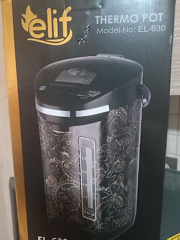 elif mikser: Elif Thermo Pot – Model EL-630 - Həcm: 6.8 litr (korpus üzərində su — 1