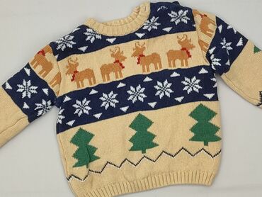 kombinezon zimowy r 56: Sweter, Fox&Bunny, 6-9 miesięcy, stan - Bardzo dobry