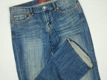 Jeansy damskie marki Lucky Brand, wykonane z trwałego denimu w