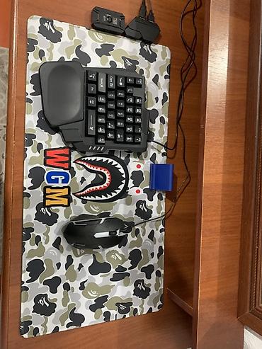 Другие аксессуары для компьютеров и ноутбуков: Игровой комплект для консоли/ПК: одноручная клавиатура + проводная — 7