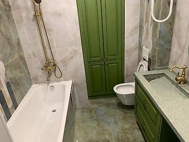 flat osh: 3 комнаты, ул. Баялинова / Орозбекова Агентство недвижимости, Без животных, от 1 года, от 6 месяцев, С мебелью полностью — 7