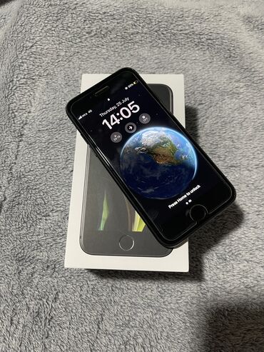 Apple iPhone iPhone SE 2020, 128 GB, Crn, Otisak prsta
