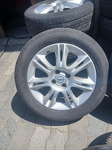 opel sükanı: Opel orijinal yüngül lehimli disk və təkər komplekti. Xüsusiyyətlər — 1