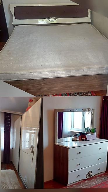 2 el mebel: İkinəfərlik çarpayı, Termo, Dolab, 2 tumba, İşlənmiş — 1