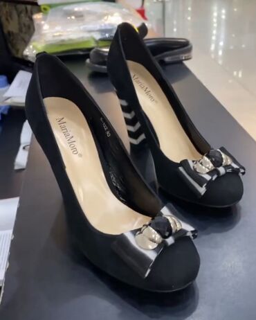 туфли 40 размер на каблуке: Туфли Maria Moro, Размер: 40, цвет - Черный