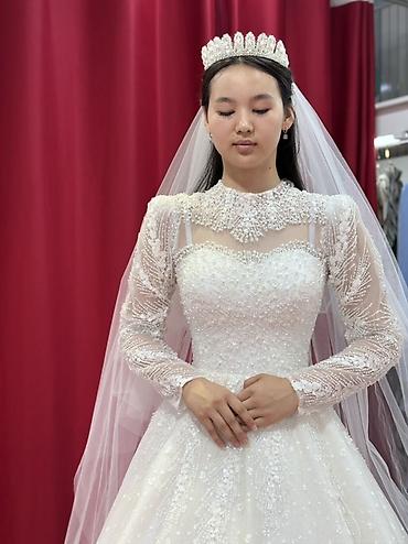 платье короткие: ПРОДАЮ ИЛИ В ПРОКАТ Свадебные платья с длинным рукавом и богатой — 3