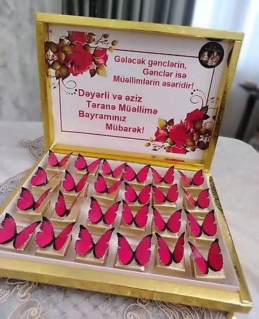 Xonça: Muellimler gunune ozel hediyye qutulari sifarisle — 2