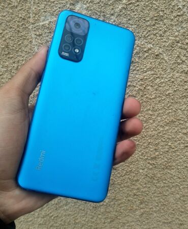 redmi 11 t pro: Xiaomi Redmi Note 11, 128 GB, rəng - Göy, 
 Barmaq izi, Face ID
