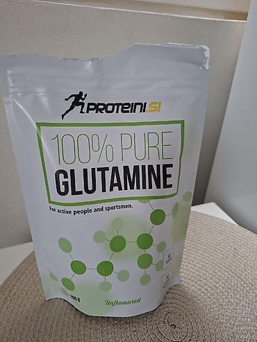 flubromazepam powder: PROTEINI.SI 100% PURE GLUTAMINE – L‑glutamin u prahu, bez ukusa - — 1