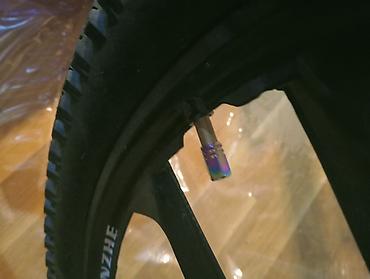 velosiped 2 el: Full Bike dağ velosipedi Bənövşəyi alüminyum pedallar Bənövşəyi — 3