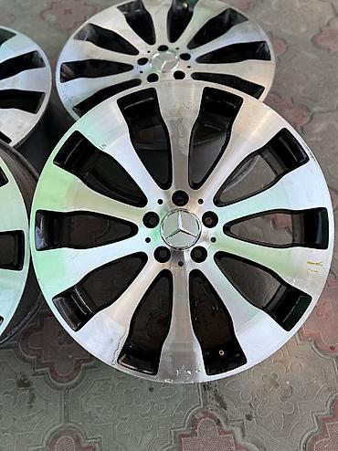 15 disk type 1: Литые Диски R 20 Mercedes-Benz, Комплект, отверстий - 5, Б/у — 2