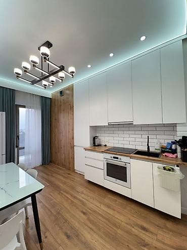 экспострой: 3 комнаты, 80 м², ул. Московская / Уметалиева Элитка, 9 этаж, Евроремонт — 10