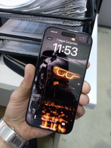 Мобильные телефоны и аксессуары: IPhone 15 Pro, 128 ГБ, Blue Titanium, Отпечаток пальца, Face ID, С документами