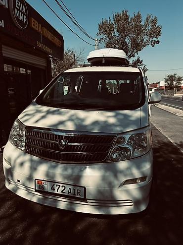 from japan: Toyota Alphard: 2004 г., 3 л, Автомат, Газ, Минивэн — 2