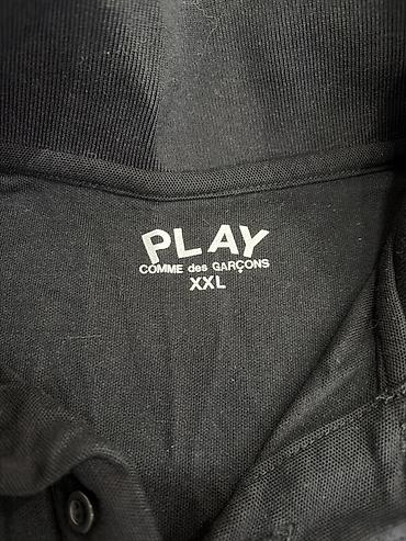 Kişi geyimləri: Polo köynək, 2XL, rəng - Qara — 4