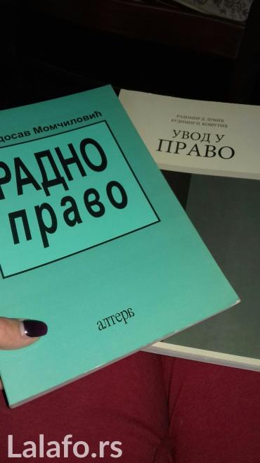 knjiga i zvucnik: Super ponuda.Dve potpuno nove nekoriscene knjige. Uvod u pravo i radno