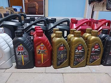 Mühərrik yağları: ZICShell, Ravenol, Megun, Alpine, Liqui Moly, Magnum, Maximum, 10/40 — 6