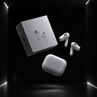 i5 14: Беспроводные вакуумные наушники, Apple, AirPods Pro, Новый — 1