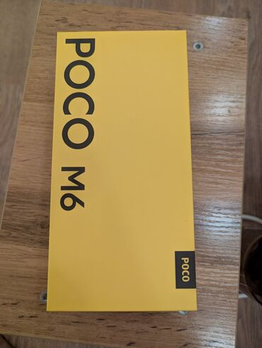 телефон поко м3: Poco M6, Б/у, 128 ГБ, цвет - Серый, 2 SIM