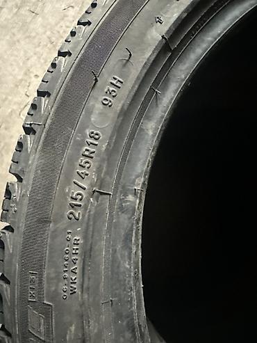 mishlen: Шины 215 / 45 / R 18, Зима, Б/у, Комплект, Легковые, Германия, Michelin — 1
