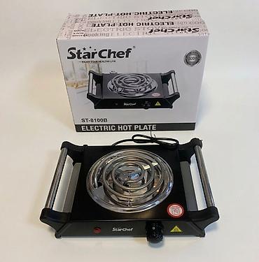Plitələr və bişirmə panelləri: Starchef ST-8100B – 2000W gücə malik elektrik masaüstü plitə. Yemək — 1