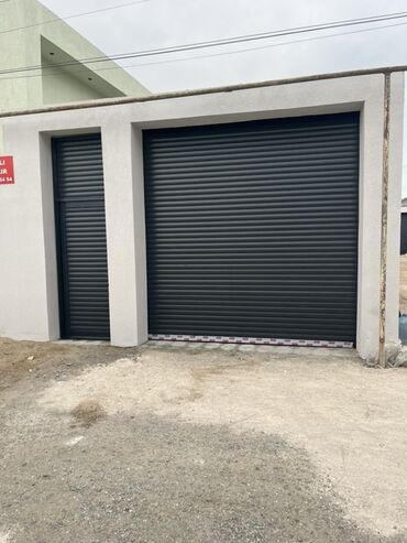 Həyət darvazaları: Darvazalar və qapılar üçün müasir üslubda hazırlanmış rulonlu jalüzlər — 3