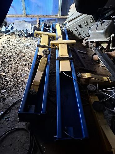 Автосервисное оборудование: Avtomobil üçün 4 sütunlu qaldırıcıya aid sürüşən domkrat platforması — 5
