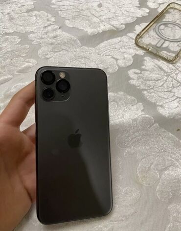 айфон 11 бу сколько стоит: IPhone 11 Pro, Колдонулган, 64 ГБ, Кара, 76 %