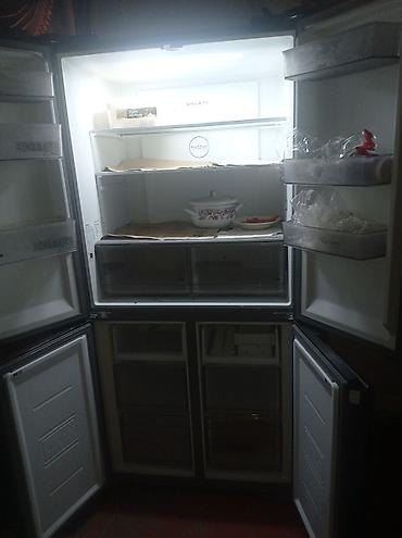 Yeni 4 qapılı Midea Soyuducu Satılır, rəng - Qara