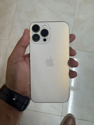 adaptör: IPhone 13 Pro Max, 256 GB, Rose Gold, Zəmanət, Face ID, Sənədlərlə