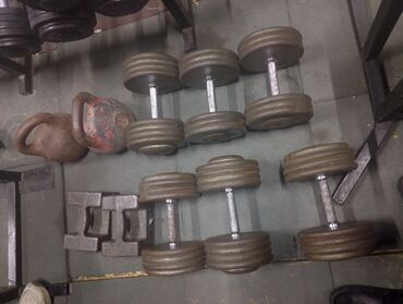 Ştanqlar və ştanq diskləri: Ştanq, Çəki: 400 kq, İşlənmiş — 4