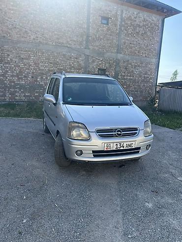 кок талаа: Opel Agila: 2003 г., 1 л, Кол менен иштөөчү, Бензин, Вэн/Минивэн — 1