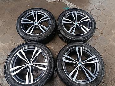 Колеса в сборе 285 / 45 / R 21, Лето, Б/у, Комплект, Легковые, Литые, отверстий - 5