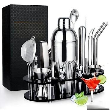 madame coco kraljevo: Set za pravljenje koktela inox novo koktel set. set za pravljenje — 1