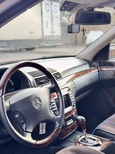 цэпи: Mercedes-Benz S-Class: 2003 г., 3.7 л, Автомат, Бензин, Седан — 10