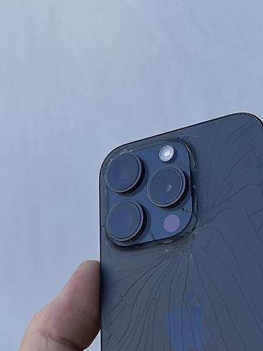 iphone xe: IPhone 15 Pro, Б/у, 256 ГБ, Black Titanium, Чехол, Коробка, 86 % — 5