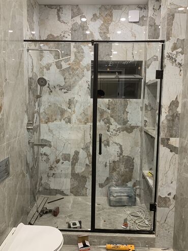 Душевые перегородки и ограждения: ОПТОМ душевые перегородки в Бостери🚿 При заказе от 7комплектов — — 9