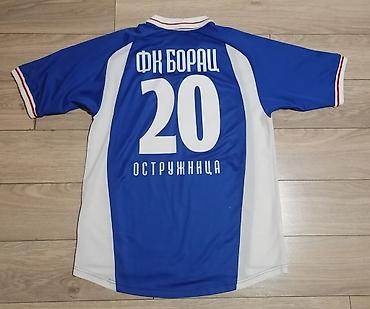 Sport i hobi: Plavi fudbalski dres FK Borac Ostružnica, broj 20. - Model: kratki — 3