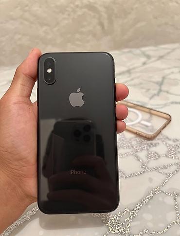 IPhone X, Б/у, 64 ГБ, Space Gray, Чехол, 90 % at lalafo.kg IPhone X, Б/у, 64 ГБ, Space Gray, Чехол, 90 %