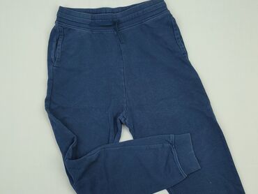 skorzane spodnie z rozcieciem: Spodnie dresowe, 16 lat, 170, stan - Dobry