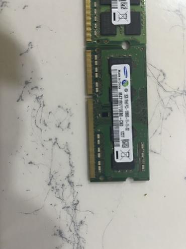 ddr4 8gb ram notebook: Operativ yaddaş (RAM) Samsung, 4 GB, 1600 Mhz, DDR3, Noutbuk üçün, İşlənmiş — 1
