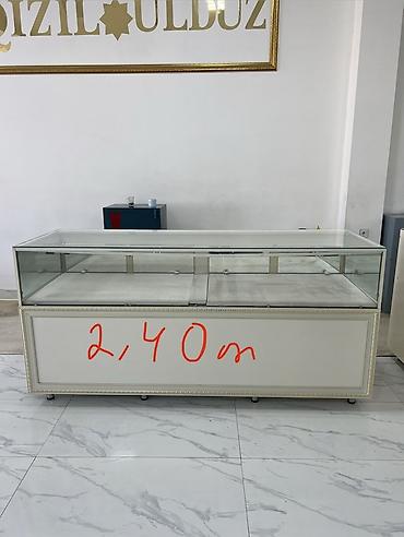 Mağaza vitrinləri – şüşə vitrin stendləri Tam hazr syurmali, isiqli — 8
