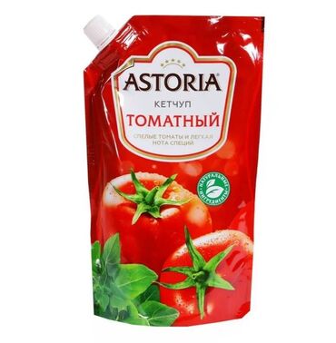 астория: Кетчуп томатный Астория 330 г