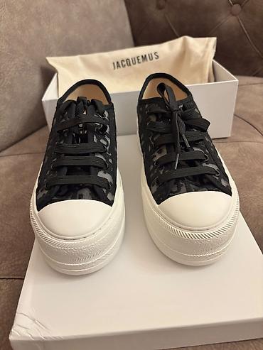 krosovka: Dior, Ölçü: 36, rəng - Qara, Yeni — 3